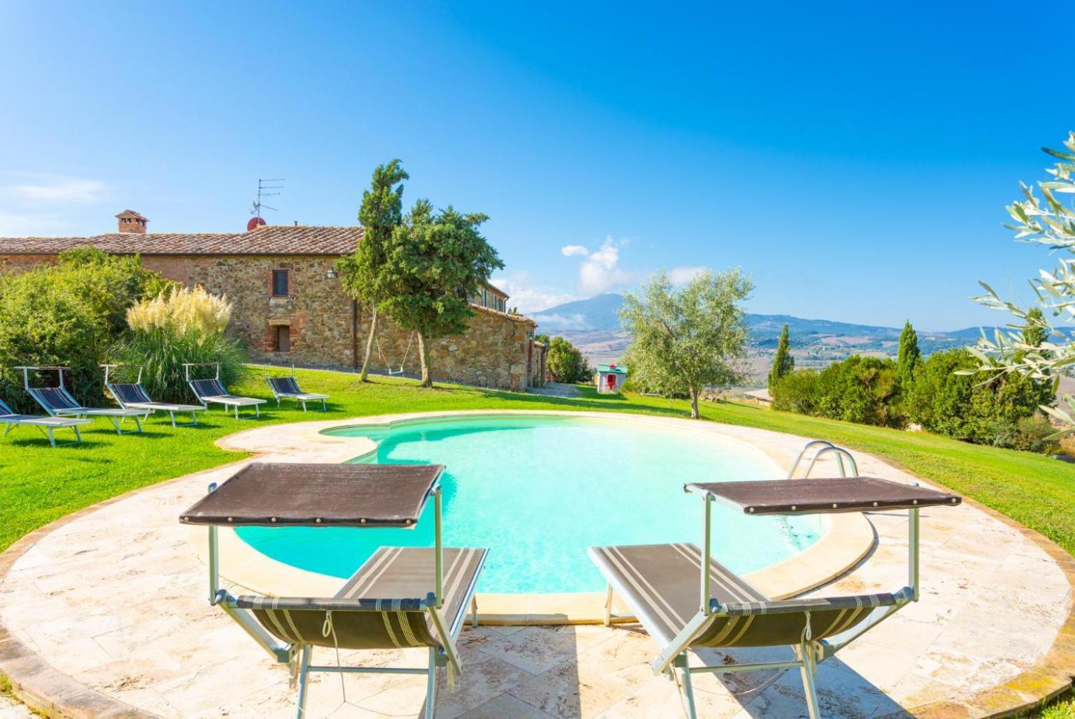 Villa Podere Belvedere Siena Exterior foto