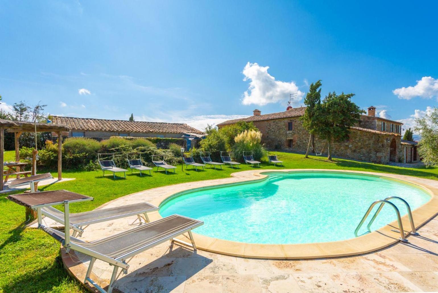 Villa Podere Belvedere Siena Exterior foto